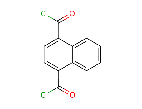 Molecular Structure of 13234-52-1 (1,4-naphthalenedicarboxylic acid dichloride)