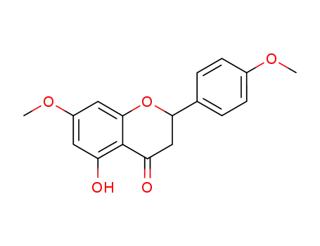 Molecular Structure of 29424-96-2 (4',7-Di-O-methylnaringenin)