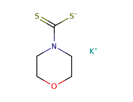 Molecular Structure of 16022-65-4 (Morpholine-4-carbodithioic acid potassium salt)