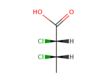 Molecular Structure of 600-32-8 (2,3-dichlorobutyric acid)