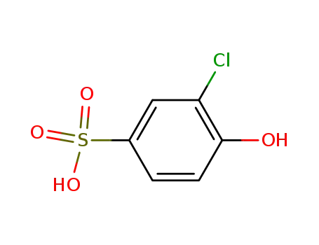 3-chloro-4-hydroxybenzenesulfonic acid