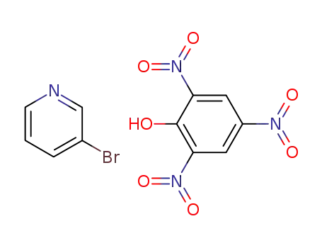 Molecular Structure of 20758-07-0 (picric acid*3-bromopyridine)