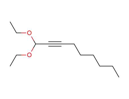 Molecular Structure of 79496-57-4 (2-Nonyn-1-al diethyl acetal)