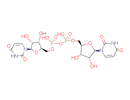 {[(2R,3S,4R,5R)-5-(2,4-dioxo-1,2,3,4-tetrahydropyrimidin-1-yl)-3,4-dihydroxyoxolan-2-yl]methoxy}[({[(2R,3S,4R,5R)-5-(2,4-dioxo-1,2,3,4-tetrahydropyrimidin-1-yl)-3,4-dihydroxyoxolan-2-yl]methoxy}(hydroxy)phosphoryl)oxy]phosphinic acid