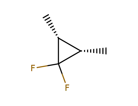Molecular Structure of 694-20-2 (Cyclopropane, 1,1-difluoro-2,3-dimethyl-, cis-)
