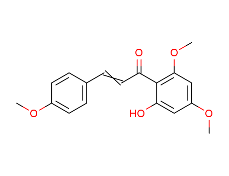 2-Propen-1-one,1-(2-hydroxy-4,6-dimethoxyphenyl)-3-(4-methoxyphenyl)- cas  3420-72-2