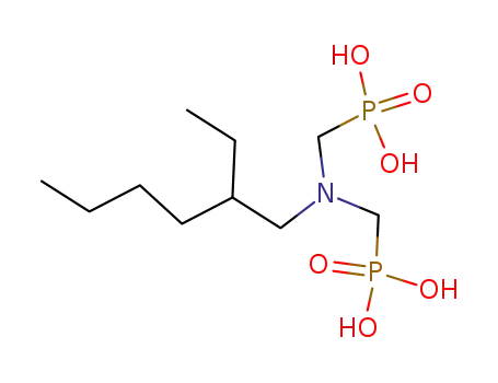 Molecular Structure of 6204-28-0 ([[(2-ethylhexyl)imino]bis(methylene)]bisphosphonic acid)