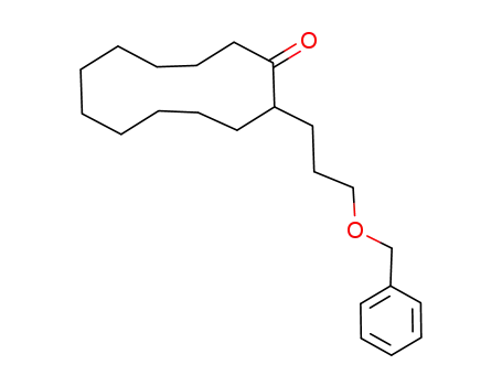 2-(benzyloxypropyl)cyclododecanone
