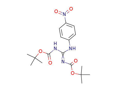 N,N′-bis(tert-butoxycarbonyl)-N′′-(4-nitrophenyl)guanidine