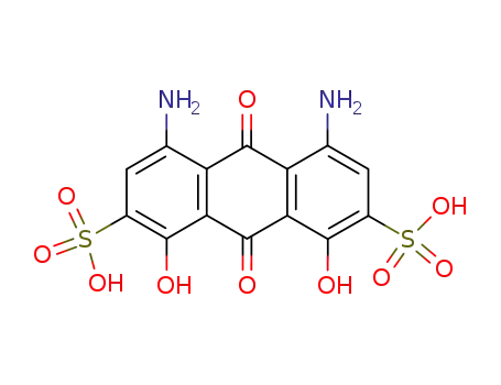 4,5-Diamino-9,10-dihydro-1,8-dihydroxy-9,10-dioxoanthracene-2,6-disulphonic acid