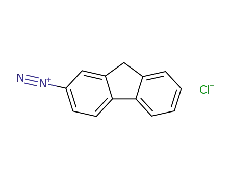 Molecular Structure of 20893-81-6 (fluorene-2-diazonium ; chloride)