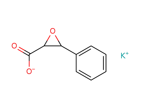Molecular Structure of 100750-44-5 (trans-3-phenyloxiranecarboxylic acid potassium salt)