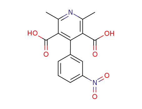 2,6- 디메틸 -4- (3- 니트로 페닐) 피리딘 -3,5- 디카 르 복실 산