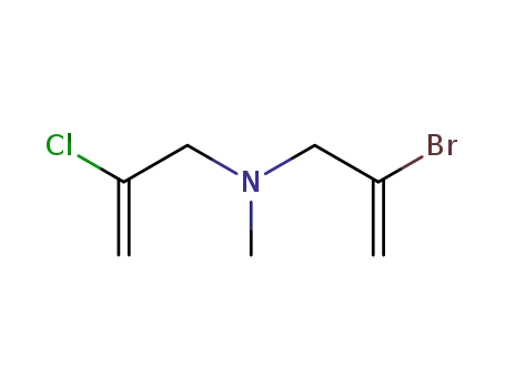 (2-bromo-allyl)-(2-chloro-allyl)-methyl-amine