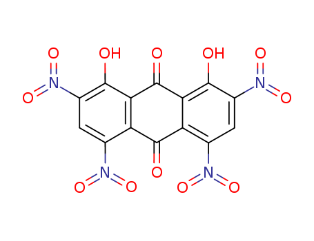 9,10-Anthracenedione,1,8-dihydroxy-2,4,5,7-tetranitro- cas  517-92-0