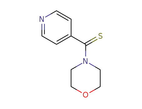 Molecular Structure of 17332-42-2 (N-cyclohexylpyridine-4-carbothioamide)