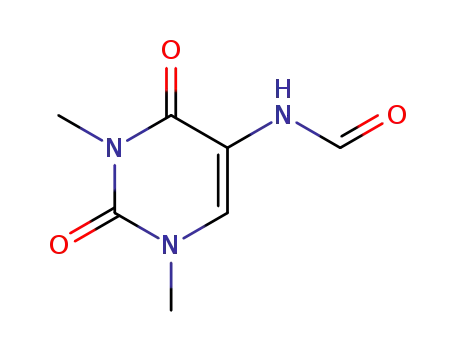 1,3-dimethyl-5-formylaminopyrimidine-2,4-dione