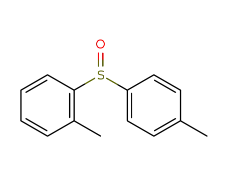 Molecular Structure of 10381-68-7 (Benzene, 1-methyl-2-[(4-methylphenyl)sulfinyl]-)