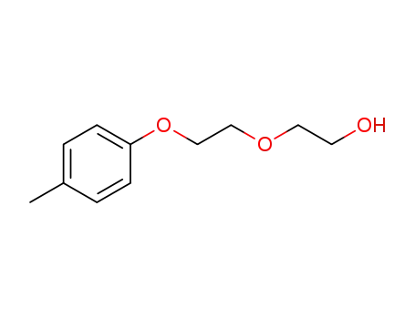 Molecular Structure of 104-39-2 (2-[2-(p-tolyloxy)ethoxy]ethanol)