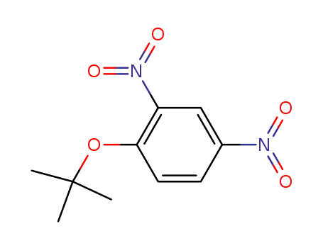 Molecular Structure of 33696-26-3 (tert-Butyl-2,4-dinitrophenylether)