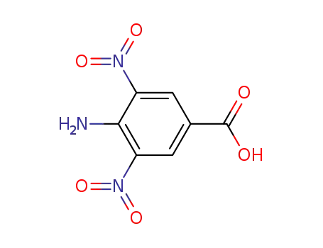 Molecular Structure of 7221-27-4 (4-AMINO-3,5-DINITROBENZOIC ACID)