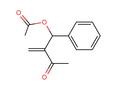 Molecular Structure of 94348-75-1 (3-Buten-2-one, 3-[(acetyloxy)phenylmethyl]-)
