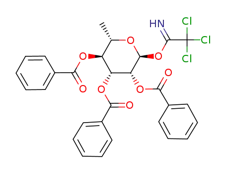 2,3,4-tri-O-benzoyl-α-L-rhamnopyranosyltrichloroacetimidate