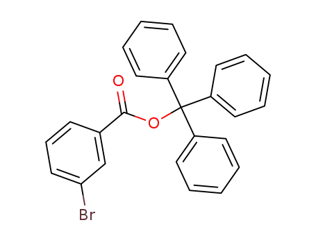 Benzoic acid, 3-bromo-, triphenylmethyl ester