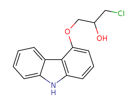 1-(9H-carbazol-4-yloxy)-3-chloropropan-2-ol