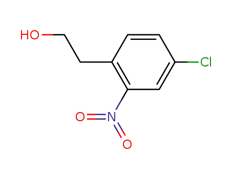 Molecular Structure of 16764-17-3 (2-(4-chloro-2-nitrophenyl)ethan-1-ol)