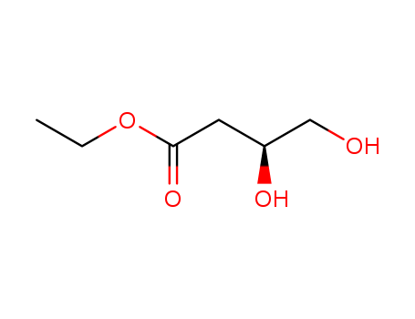 Butanoic acid, 3,4-dihydroxy-, ethyl ester, (3S)-