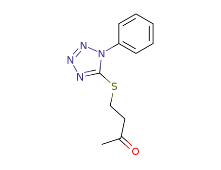 4-[(1-Phenyl-1H-tetrazol-5-yl)sulfanyl]butan-2-one