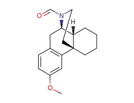 Molecular Structure of 51745-06-3 (N-formyl-3-methoxymorphinan)