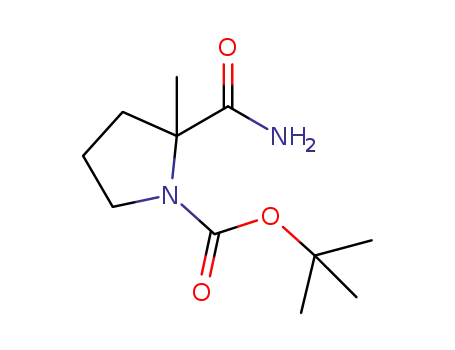 tert-butyl 2-carbamoyl-2-methylpyrrolidine-1-carboxylate