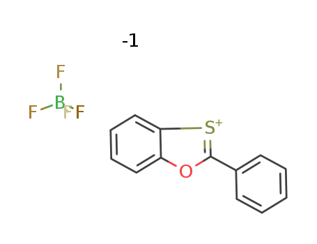 1,3-Benzoxathiol-1-ium, 2-phenyl-, tetrafluoroborate(1-)
