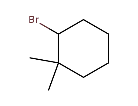 Molecular Structure of 28268-91-9 (Cyclohexane, 2-bromo-1,1-dimethyl-)