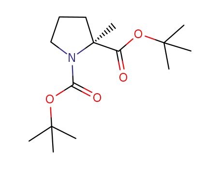 2-methyl-pyrrolidine-1,2-dicarboxylic acid di-<i>tert</i>-butyl ester
