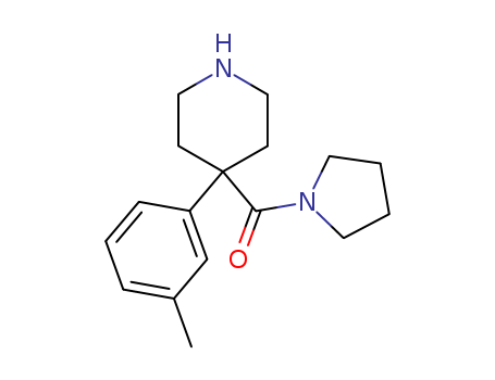 Methanone,[4-(3-methylphenyl)-4-piperidinyl]-1-pyrrolidinyl-