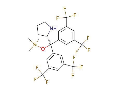 (S)-2-(Bis(3,5-bis(trifluoromethyl)phenyl)((trimethylsilyl)oxy)methyl)pyrrolidine