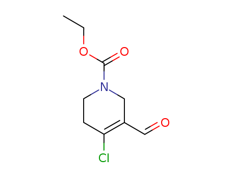 1(2H)-Pyridinecarboxylicacid, 4-chloro-3-formyl-5,6-dihydro-, ethyl ester