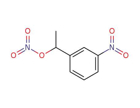 Molecular Structure of 15482-38-9 (1-(3-nitrophenyl)ethyl nitrate)
