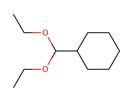 Molecular Structure of 14315-64-1 (Cyclohexane, (diethoxymethyl)-)