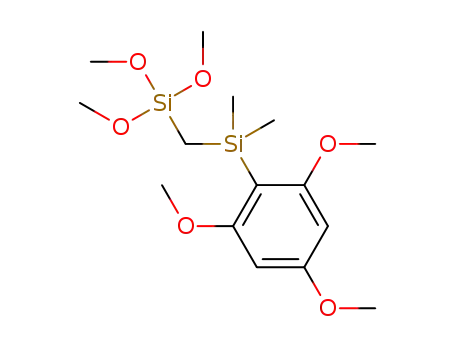 trimethoxy[[dimethyl(2,4,6-trimethoxyphenyl)silyl]methyl]silane