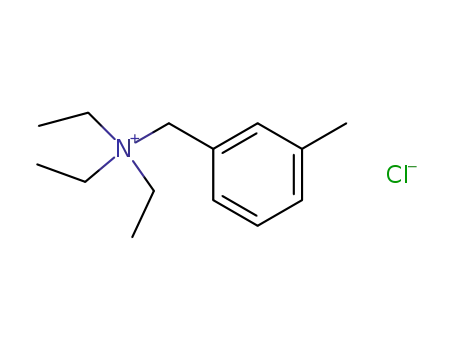 Triethyl-(3-methyl-benzyl)-ammonium; chloride