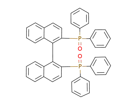 Molecular Structure of 94041-16-4 ((1R)-[1,1'-binaphthalene]-2,2'-diylbis[1,1-diphenyl-1,1'-Phosphine oxide)