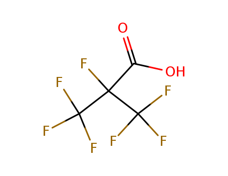 Propanoic acid, 2,3,3,3-tetrafluoro-2-(trifluoromethyl)-