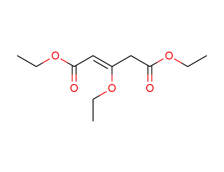 Molecular Structure of 127351-38-6 (3-ethoxy-pentenedioic acid diethyl ester)