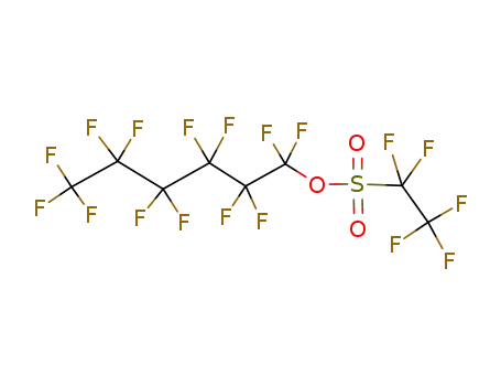Molecular Structure of 78522-66-4 (1,1,2,2,2-Pentafluoro-ethanesulfonic acid tridecafluorohexyl ester)