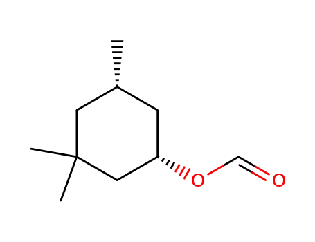 Molecular Structure of 24442-68-0 (3,3,5-trimethylcyclohexyl formate)