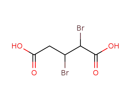 Molecular Structure of 857792-97-3 (2,3-dibromo-glutaric acid)